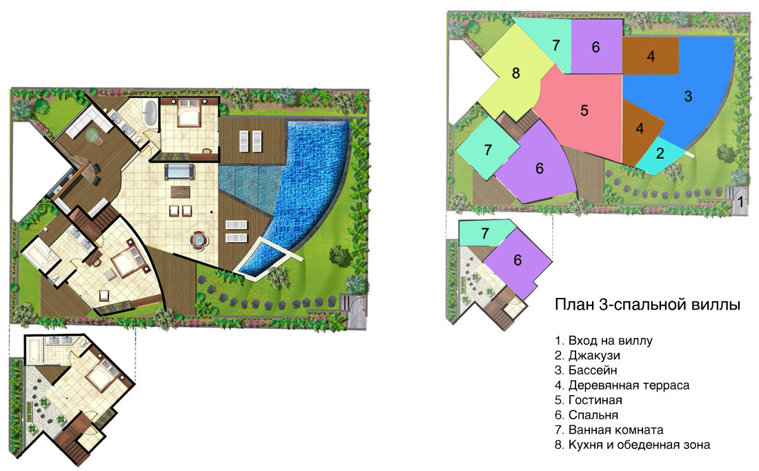 The Layar - 3 bedroom villa - Floorplan