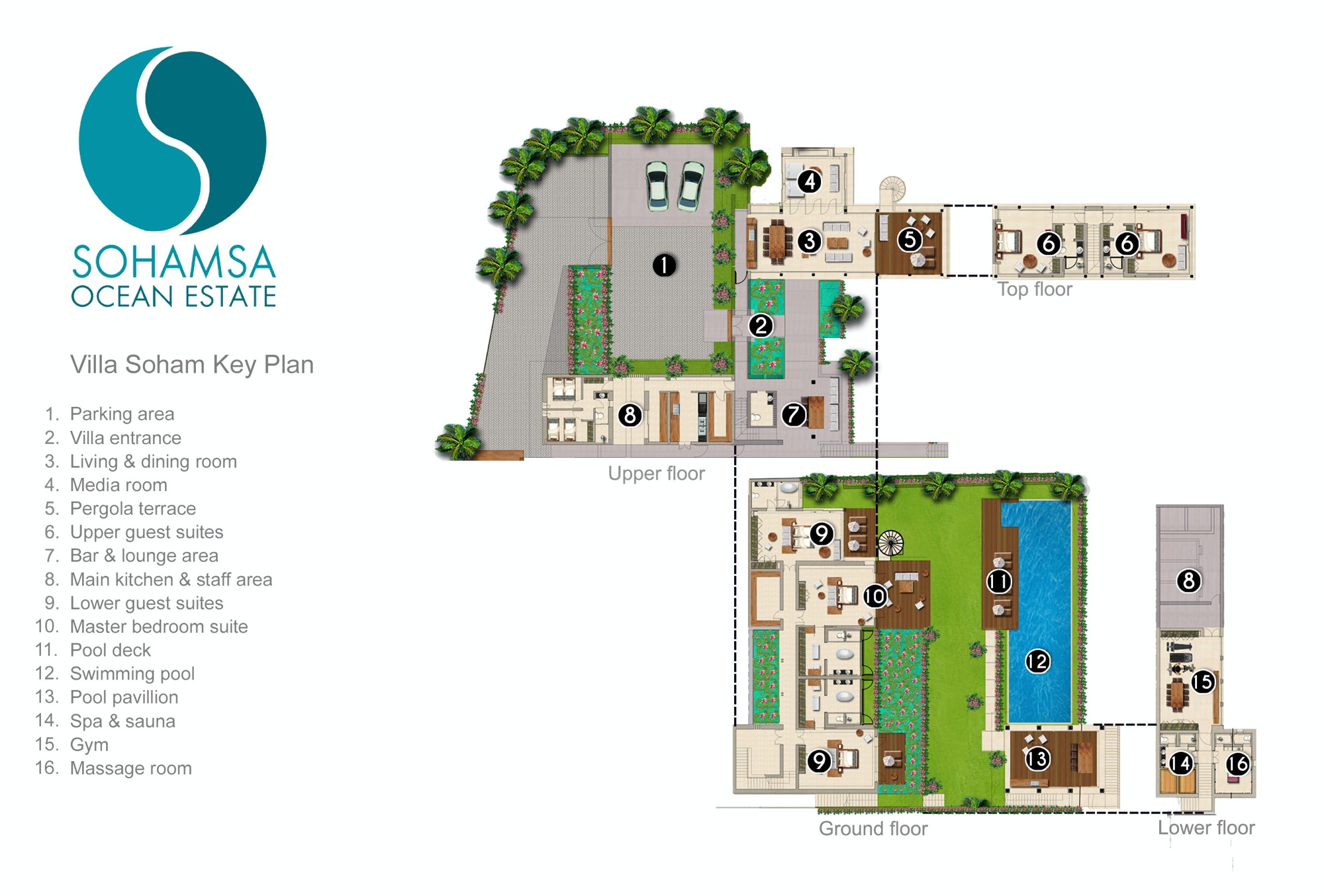 Villa Soham - Floorplan